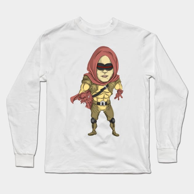 Indonesian Superhero Edition : Sembrani Long Sleeve T-Shirt by Leo Pringadhy